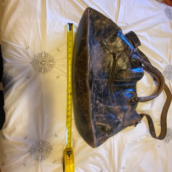 Bedstu organic black leather bag - Picture 6 of 14